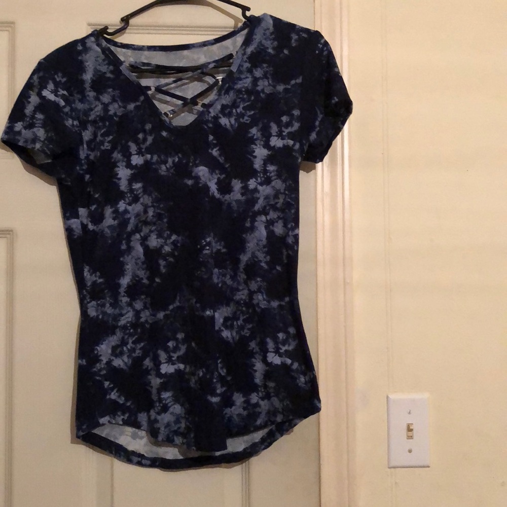 silk tie dye shirt